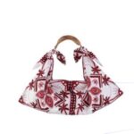 ΛΕΥΚΗ ΤΣΑΝΤΑ ΚΟΚΚΙΝΑ ΛΑΧΟΥΡΙΑ ΞΥΛΙΚΟ ΧΕΡΟΥΛΙ, POLYESTER