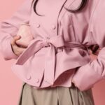 ΡΟΖ ΤΖΑΚΕΤ ECO LEATHER OVERSIZED