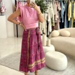 ΦΟΥΞΙΑ ΦΟΥΣΤΑ ΛΑΧΟΥΡΙΑ ΔΥΟ ΟΨΕΩΝ, SILK POLYESTER, ΠΕΡΙΜΕΤΡΟΣ ΜΕΣΗΣ ΑΠΟ ΑΚΡΗ ΣΕ ΑΚΡΗ 120