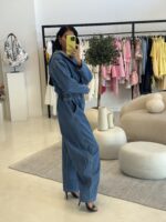 BELLA DENIM JUMPSUIT - Image 3