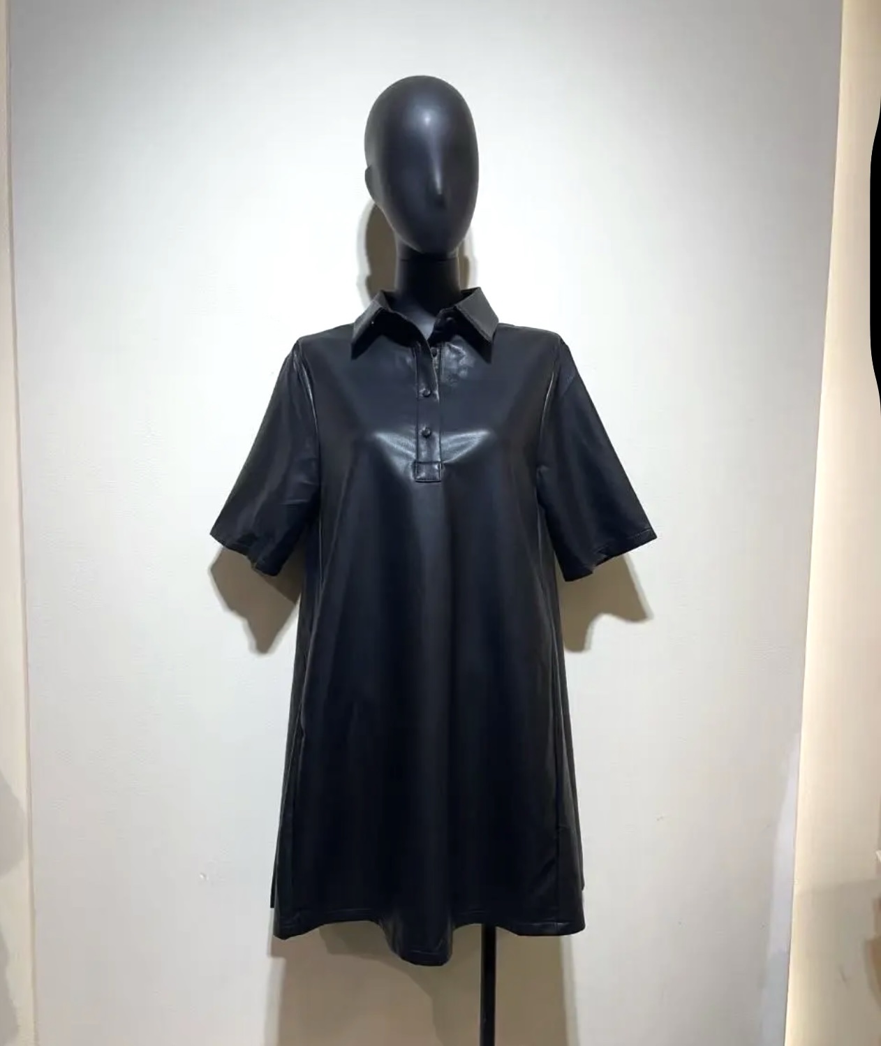 screenshot-212 ECO LEATHER DRESS - Image 1