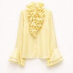 ELLA RUFFLE BLOUSE